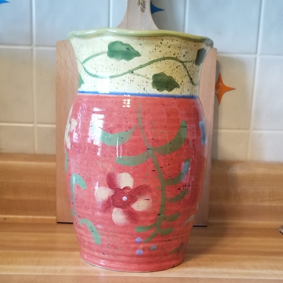 Floral Pottery Vase